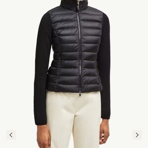 Moncler Black Puffer Jacket